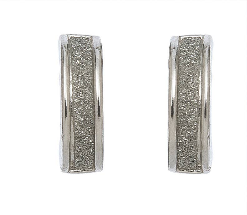 Glitter Hoop Ear Sense Hoop Earrings