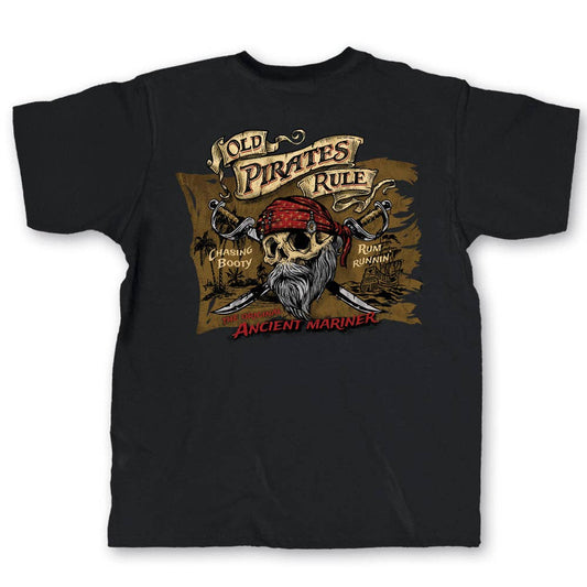 Old Guys Rule - Old Pirates Rule Men's T-Shirt