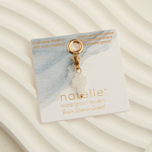 Narelle Waterproof Inspirational Cross Charm