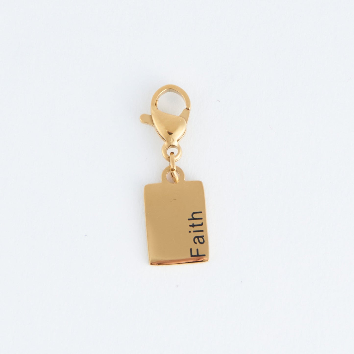Narelle Waterproof 18K Gold Inspiration Tag Charm