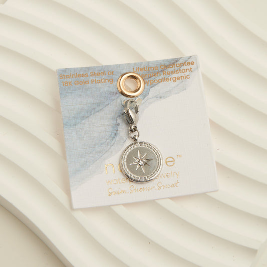Narelle Waterproof Compass Charm