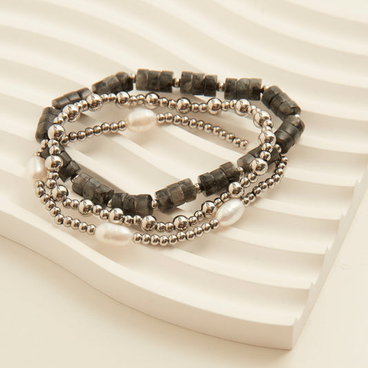 Narelle Waterproof Pearl Bracelet Set