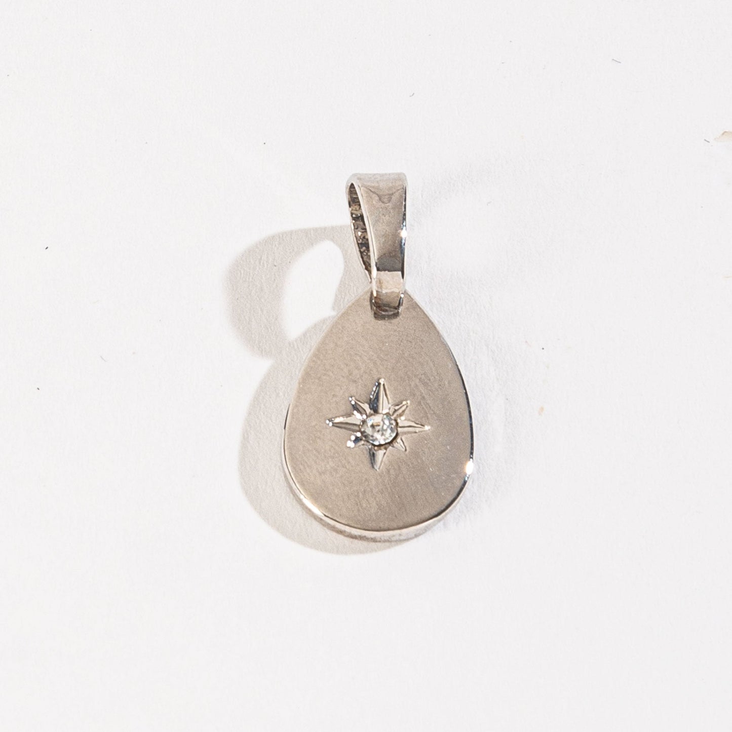 Layering Teardrop Star Pendant Charm