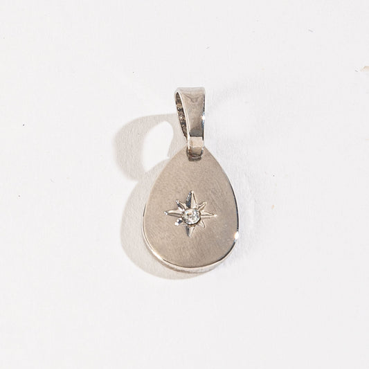 Layering Teardrop Star Pendant Charm