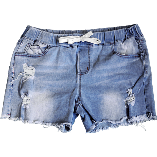 Cut Off Shorts - Light Wash - Southern Couture