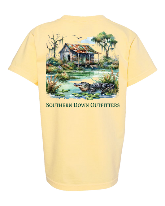 Swamp Shack Youth Southern Down Outfitters Short Sleeve Tee