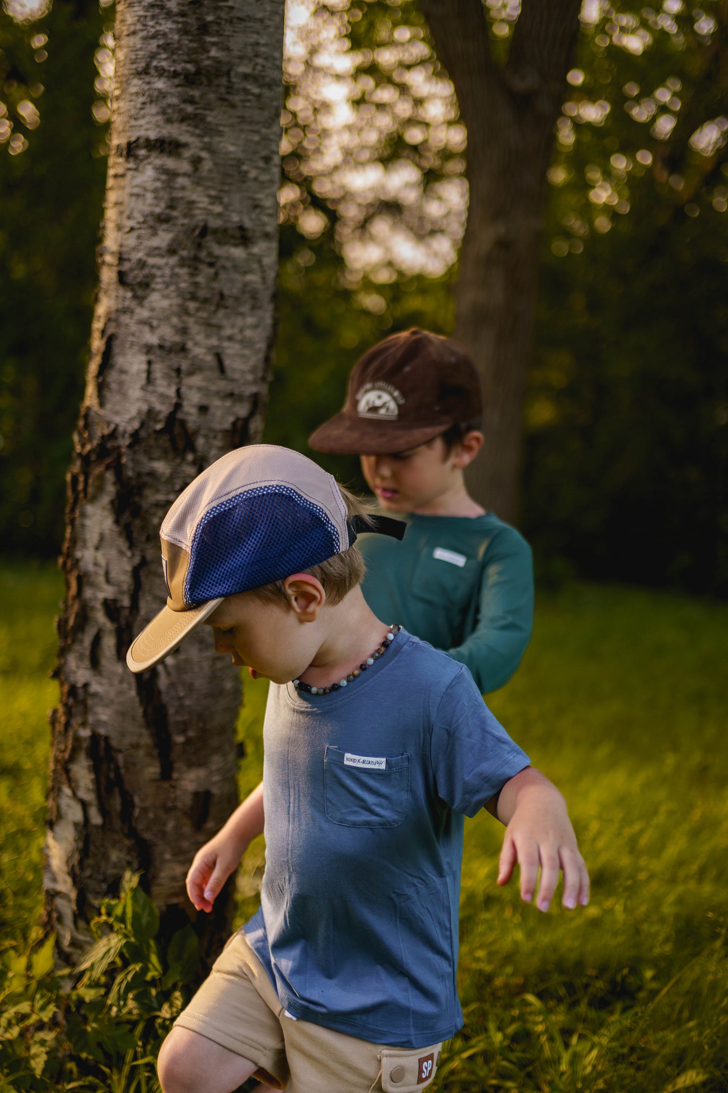 Blue bamboo nature is my playground Tee
