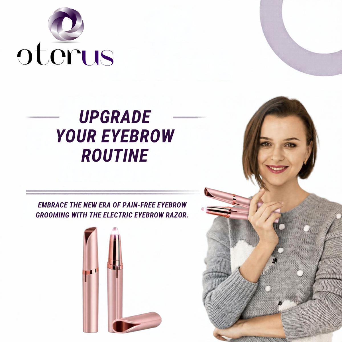 Rechargeable Eyebrow Hair Remover