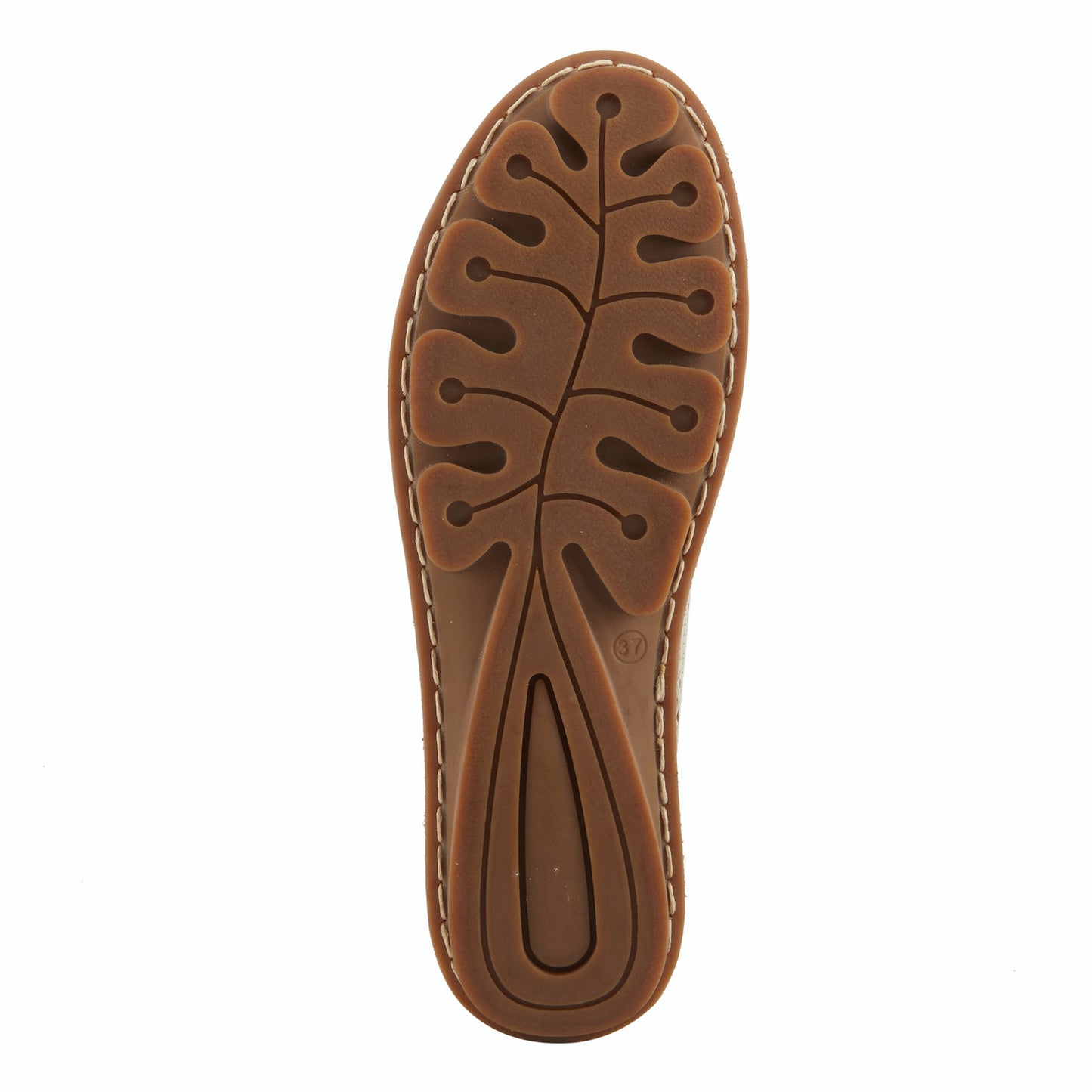 BRANDAL GOLD Slip On Wedge Shoe Spring Step Style