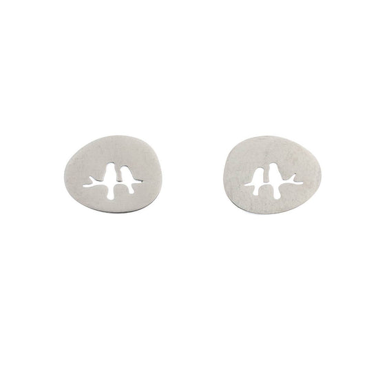 Hypoallergenic Stainless Steel Dainty Bird Earrings