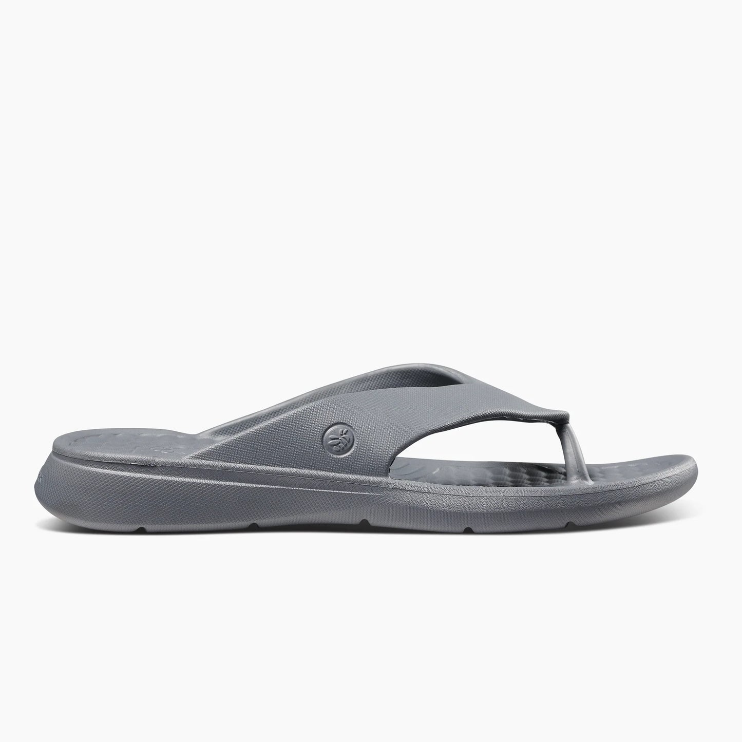 Men's Solid Charcoal Casual Joybees Men's Casual FlipFlop Size 10 - Let's Bee Friends