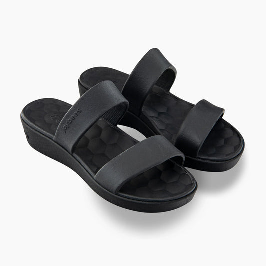Women's Cute Black Black Joybees Sandal Size W7