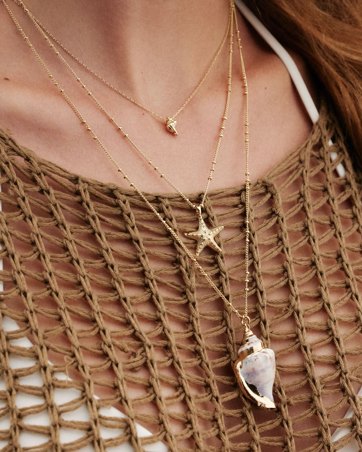Sea Seeker Shell Necklace