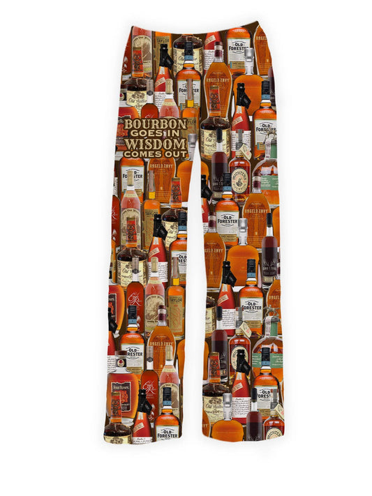 Bourbon Wisdom BRIEF INSANITY Pajama Lounge Pants