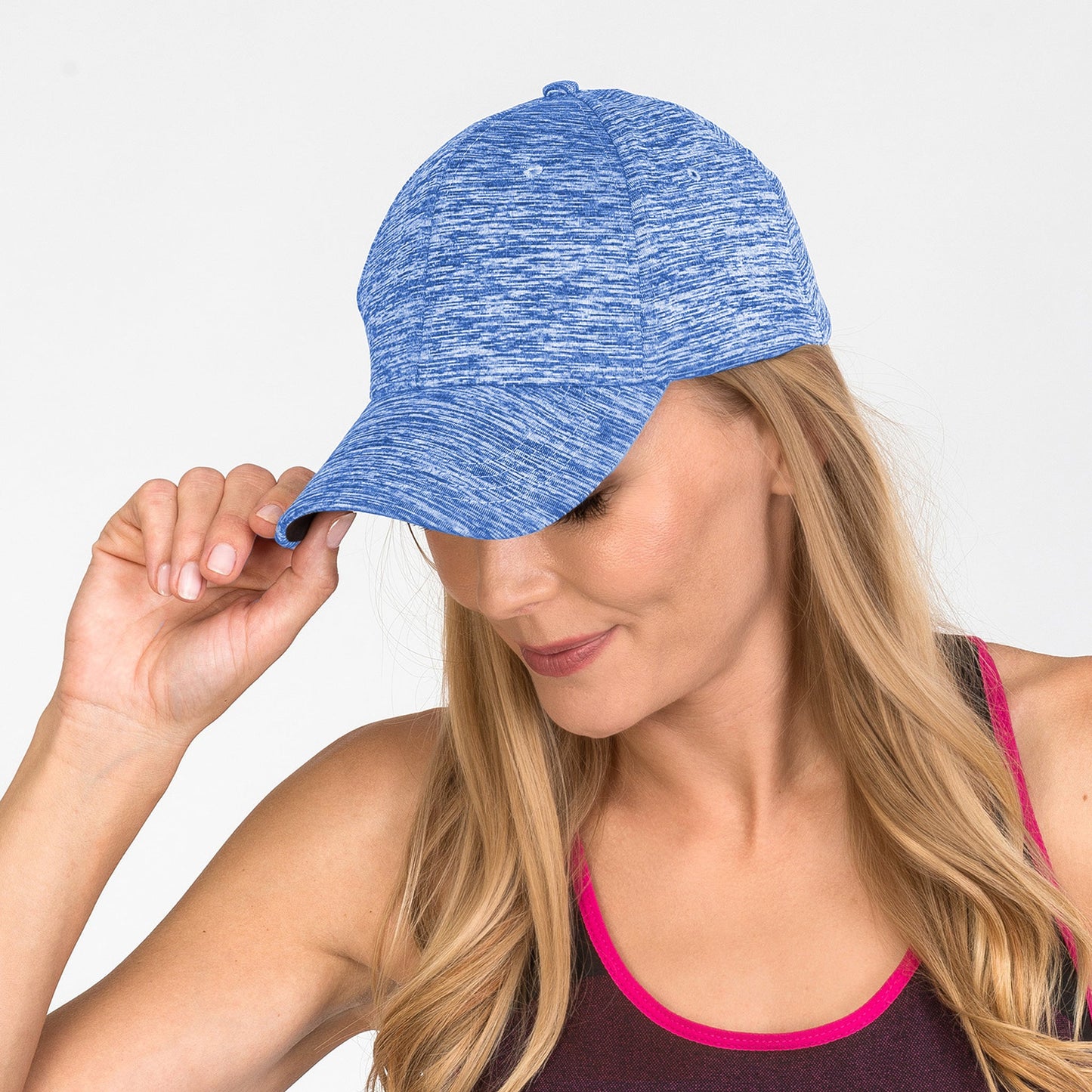 Heathered Athletic Baseball Hat