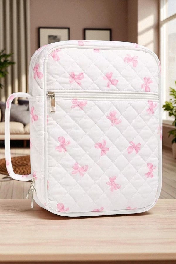 SC - ETA 2/27 - Elise Pink Bow Bible Cover