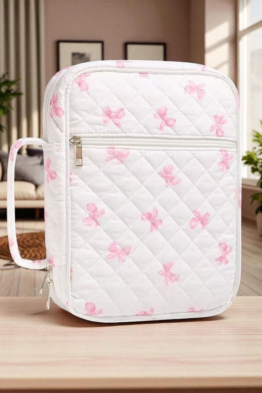 SC - ETA 2/27 - Elise Pink Bow Bible Cover