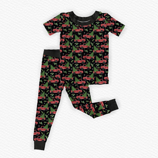 Ridin’ Sprucy 2-Piece  Kids Pajama Set