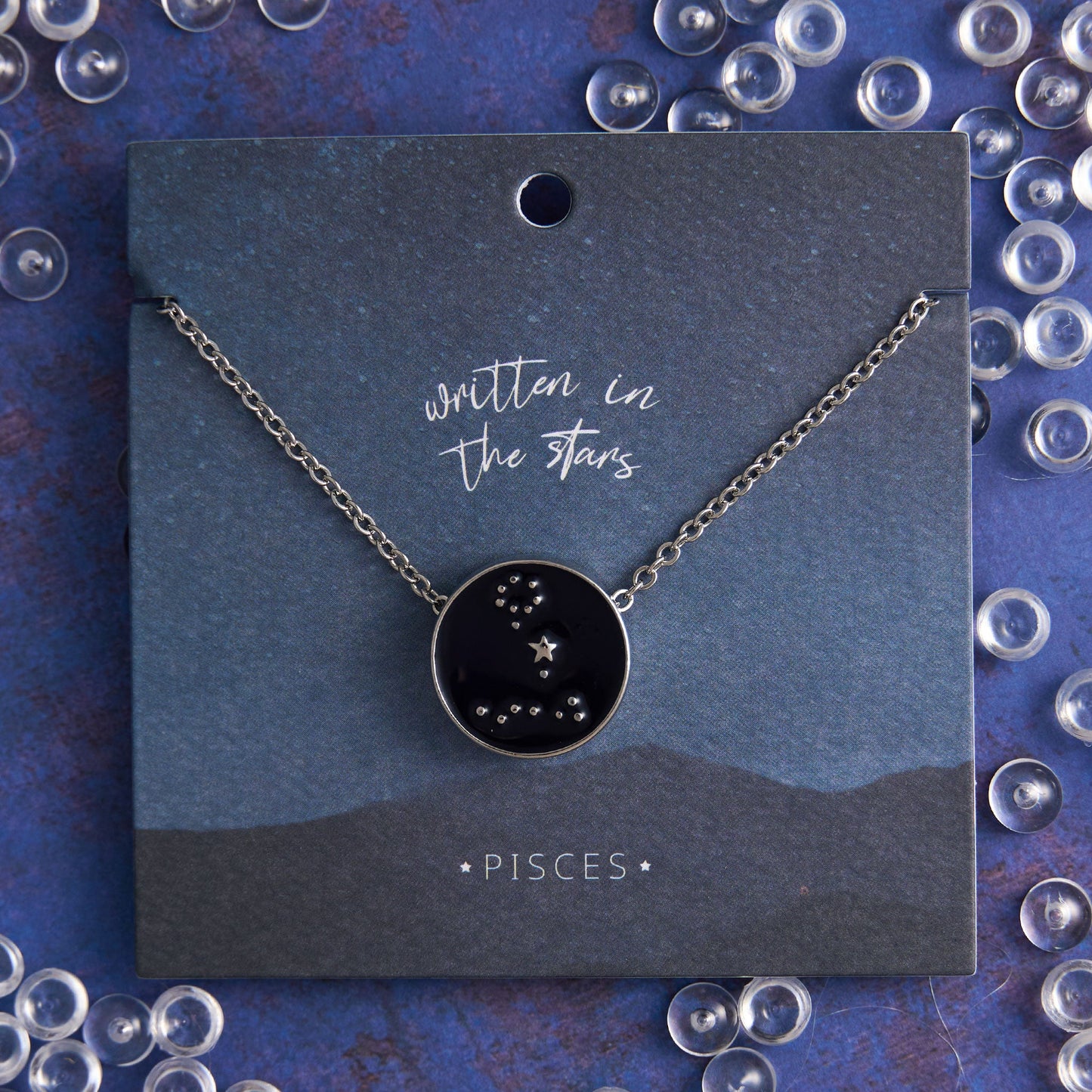 Zodiac Constellation Pendant Necklace