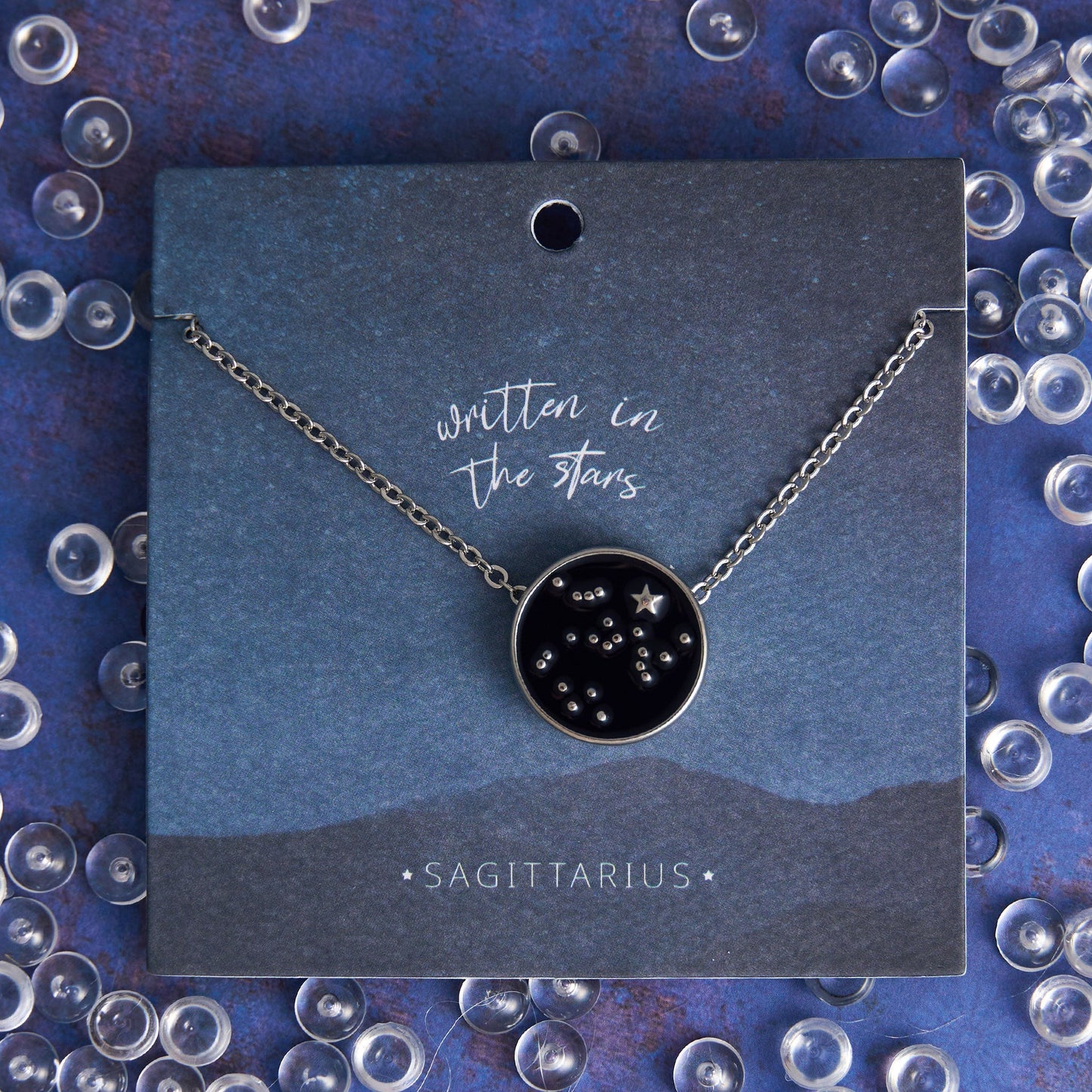 Zodiac Constellation Pendant Necklace