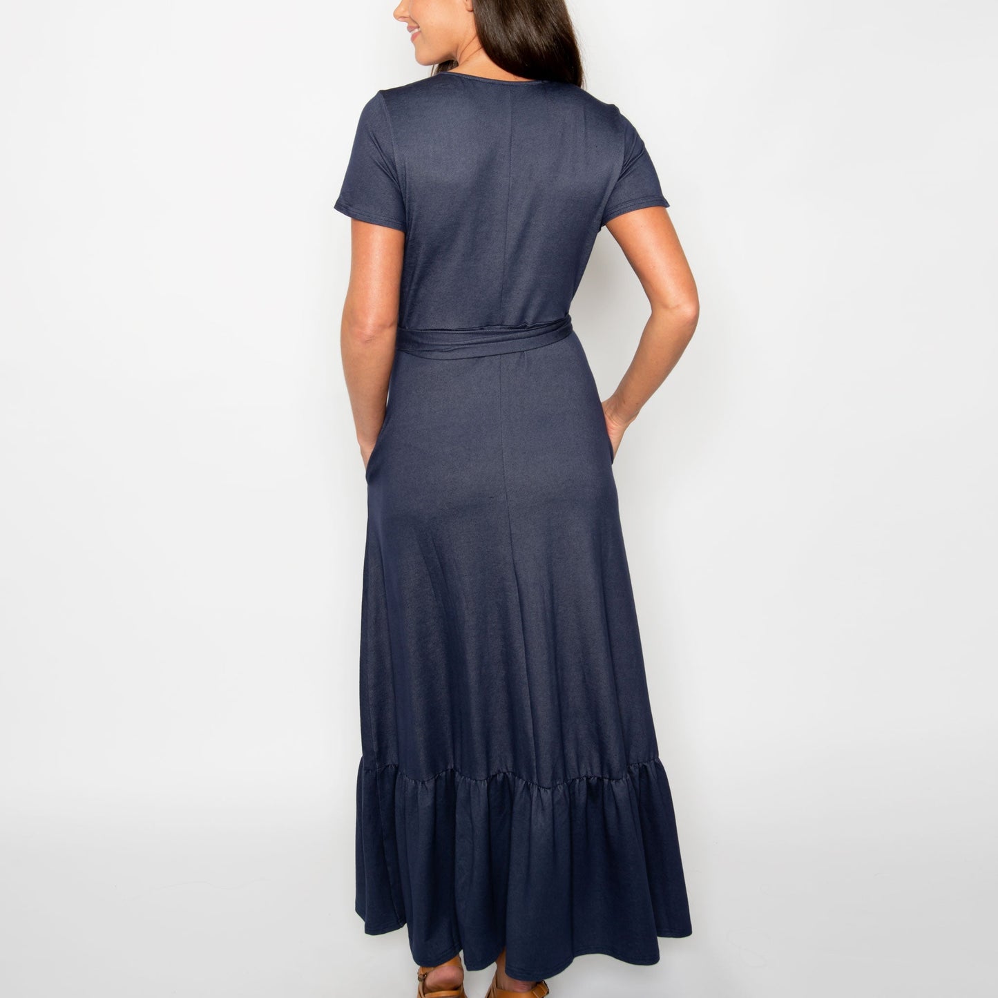 Savannah Maxi Wrap Dress