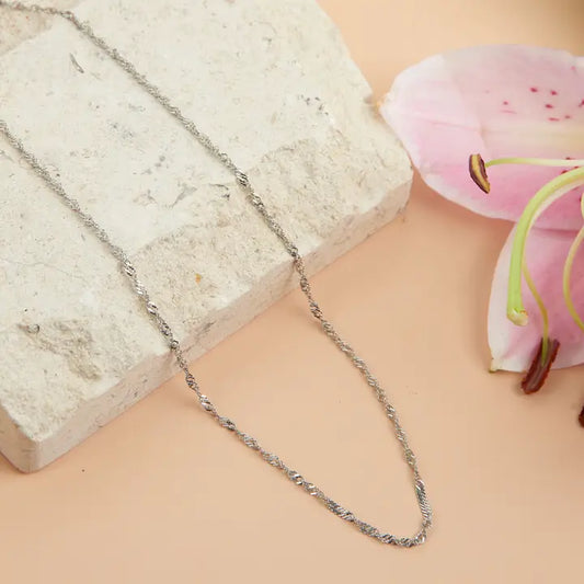 Twisted Chain Necklace Narelle Waterproof Jewelry