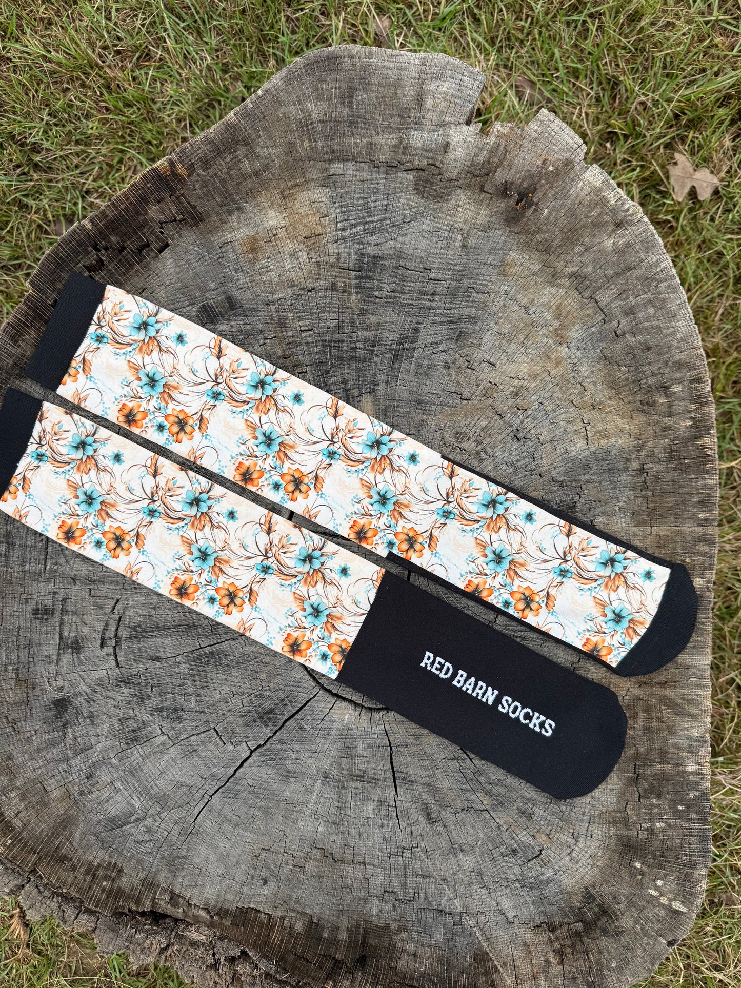 Cowgirl Blossoms Socks