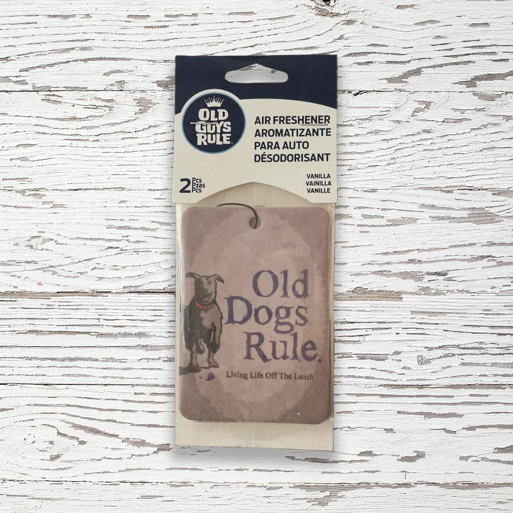 Old Guys Rule - Life Off The Leash Air Fresheners (2-Pack)