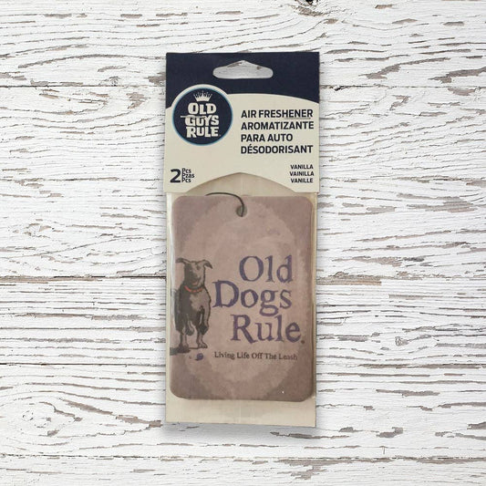 Old Guys Rule - Life Off The Leash Air Fresheners (2-Pack)