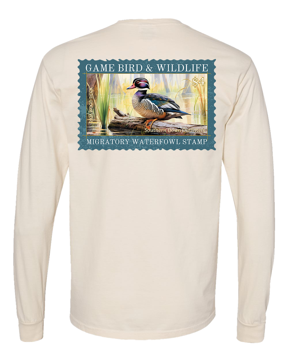 SDO Duck Stamp Long Sleeve Tee