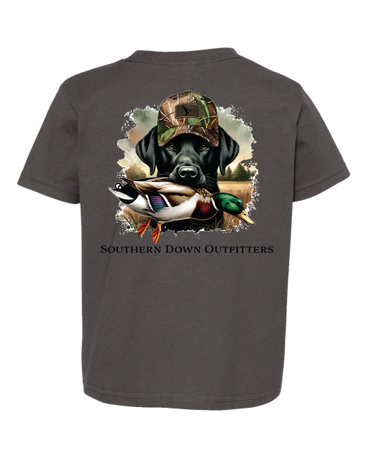 Duck Hat Dog Toddler Southern Down Outfitters Short SleeveTee