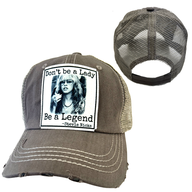 DON'T BE A LADY  | UNISEX HAT | DISTRESSED