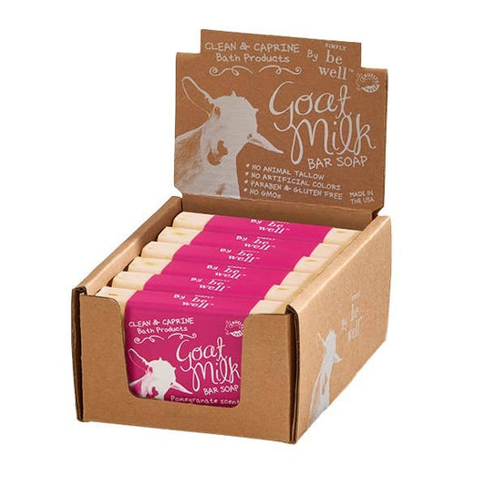 Goats Milk & Pomegranate 4oz Bar Soap San Francisco Soap / Man Bar Soap