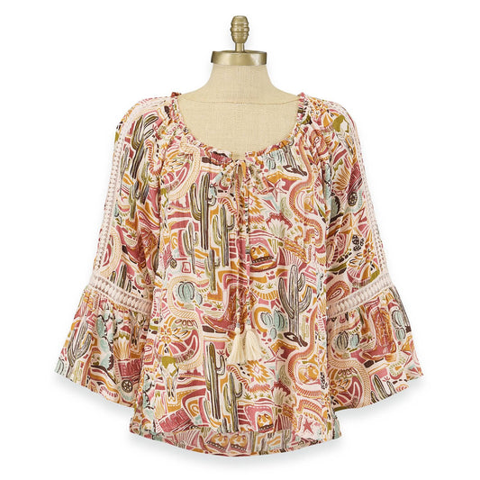 Western Dream Print Shirt