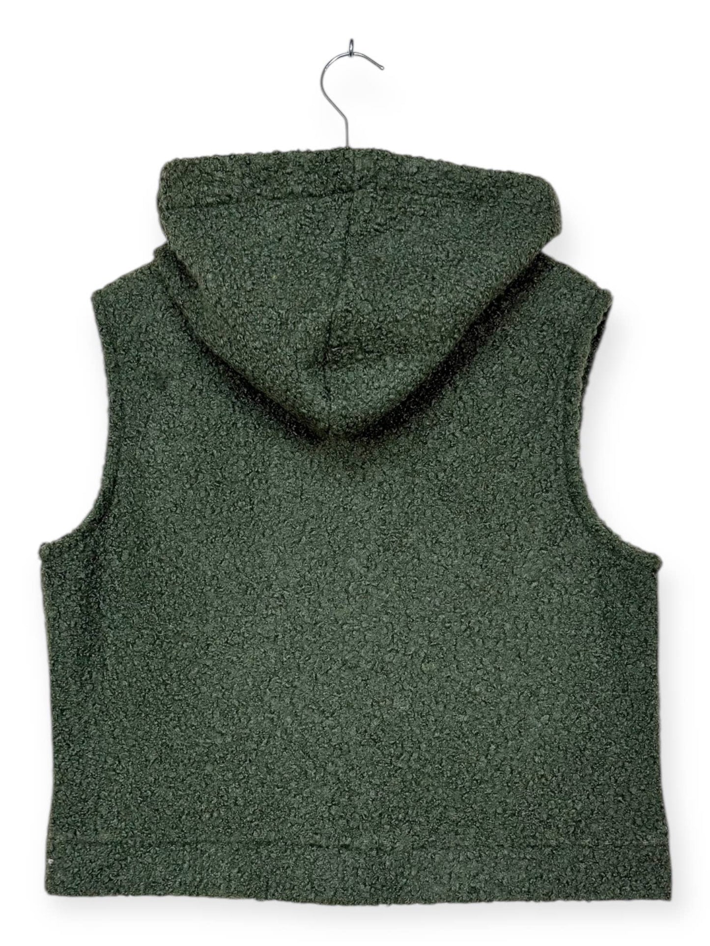Vest Hoodie with Zipper