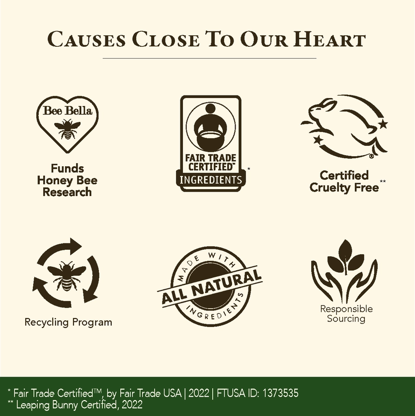 Bee Bella Handcrafted Organic Lip Balm Made In Small Batches By The Beekeepers