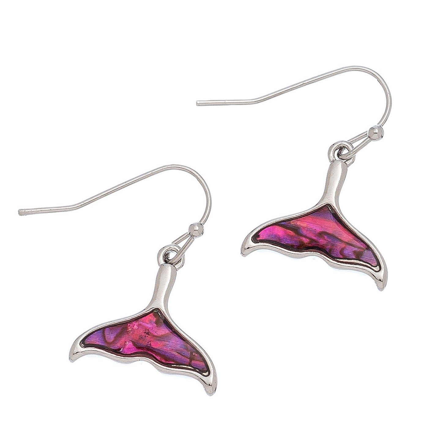 Abalone Icon Drop Earrings