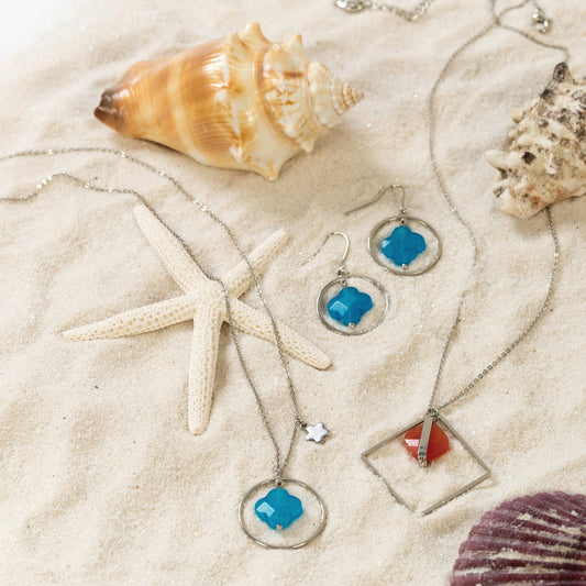 Sea Glass Pendant Necklace