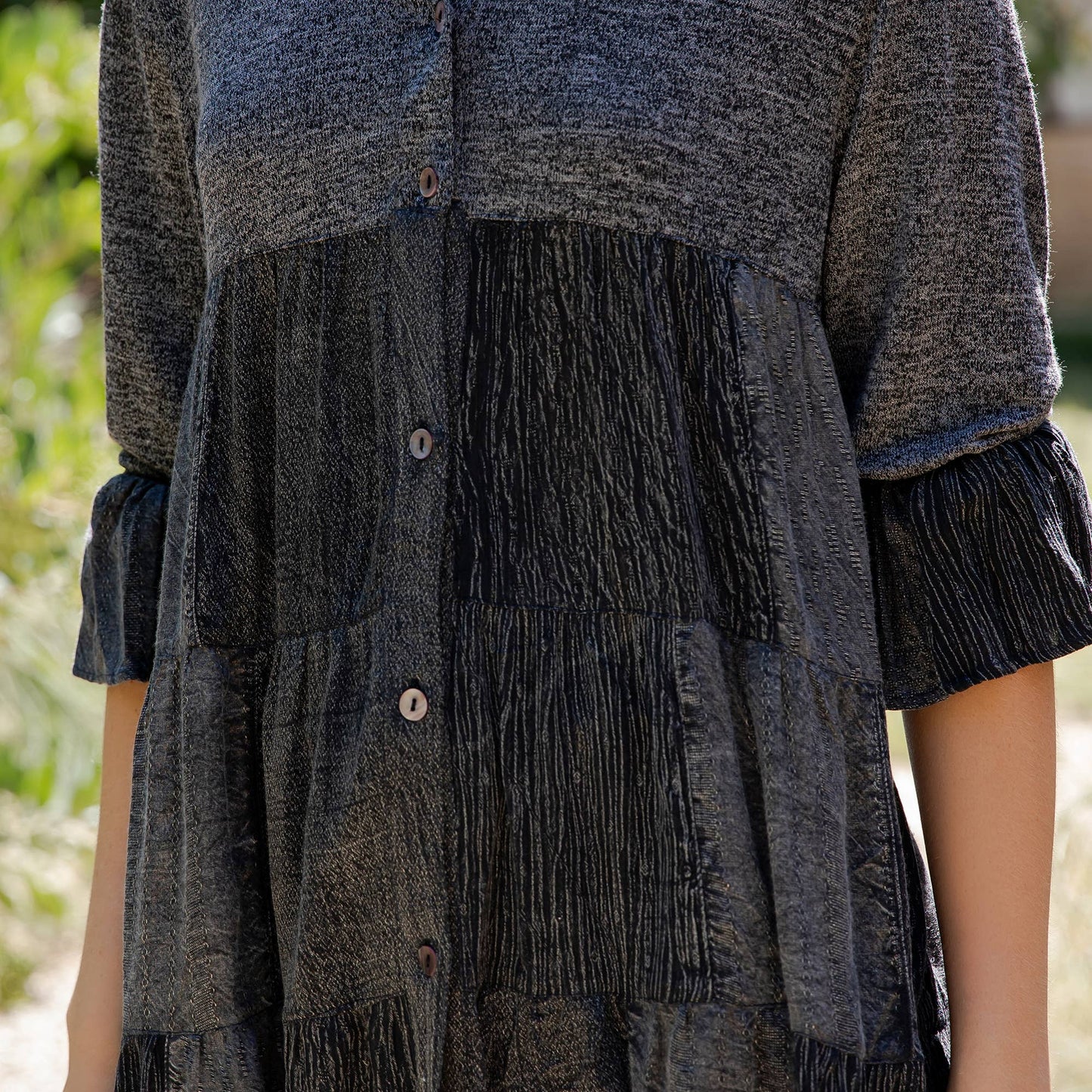 3/4 Ruffle Sleeves Western Blouse Top (New Color)