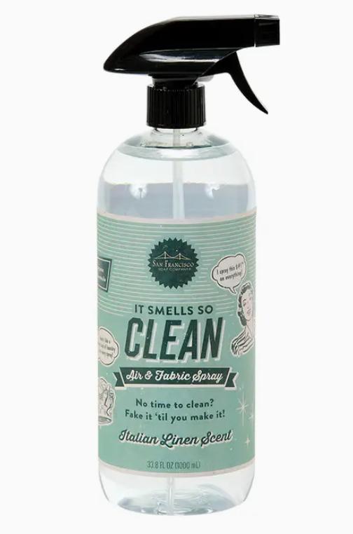 33oz Italian Linen Scented Linen Spray by San Francisco Soap Company