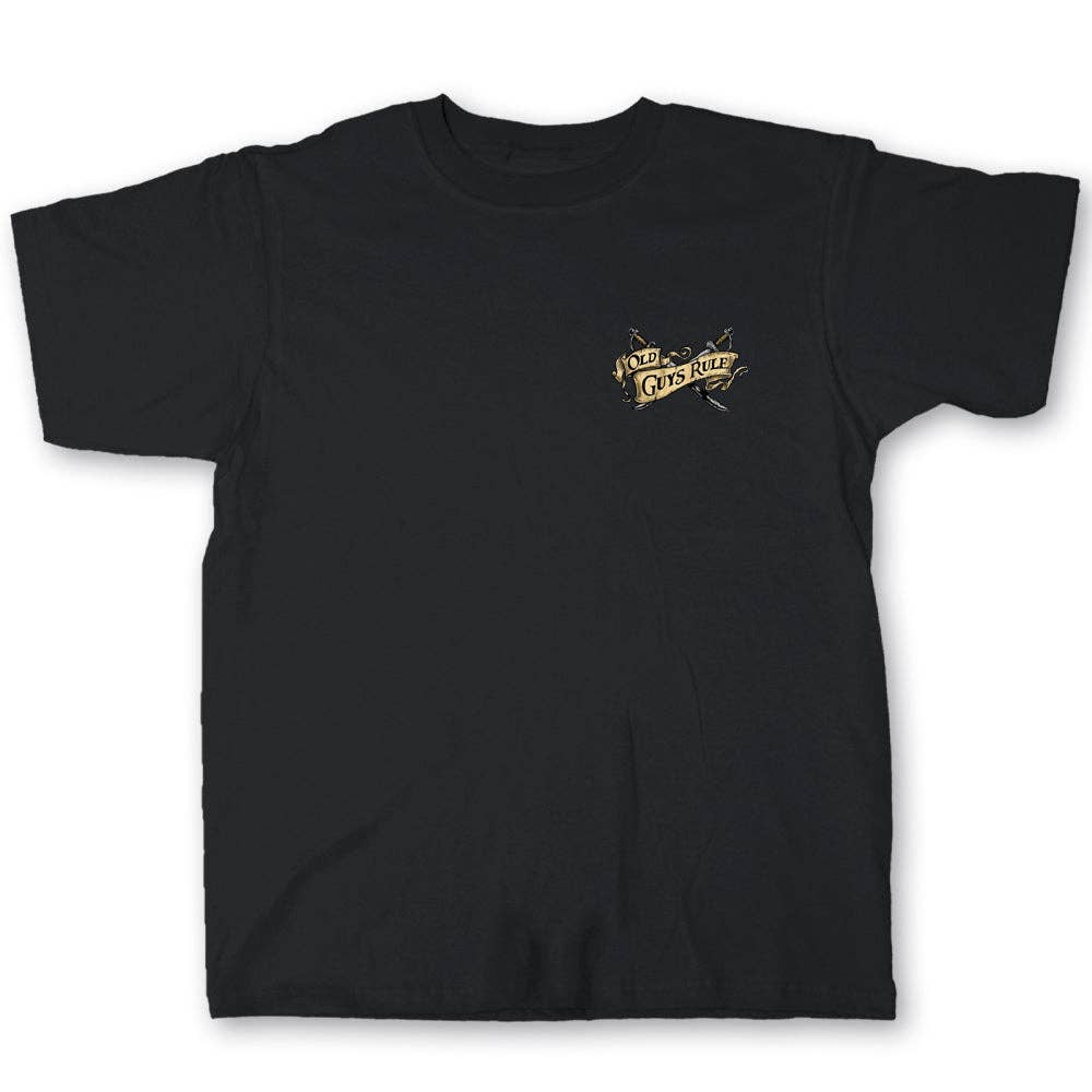 Old Guys Rule - Old Pirates Rule Men's T-Shirt
