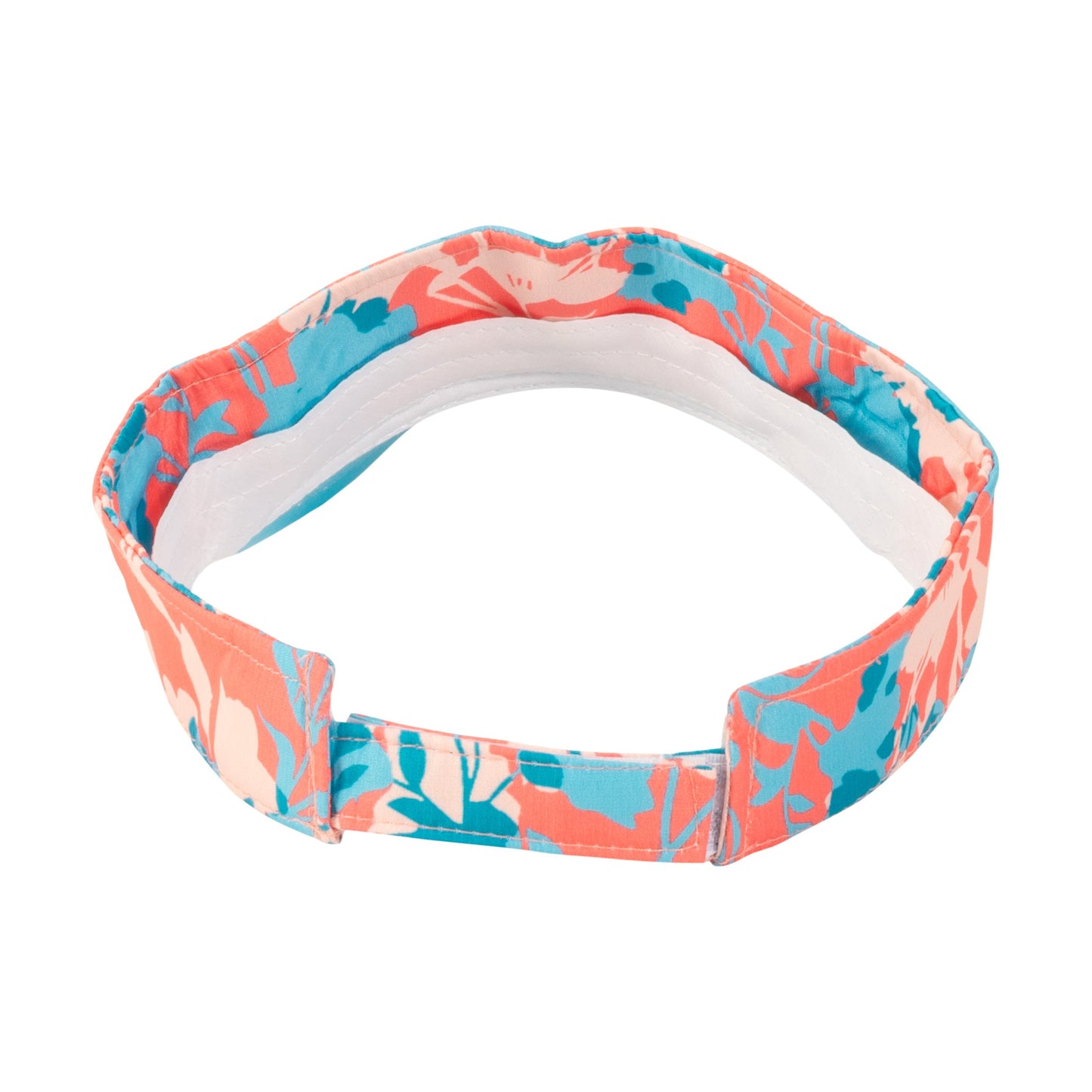 Stella Floral Print Adjustable Sun Visor