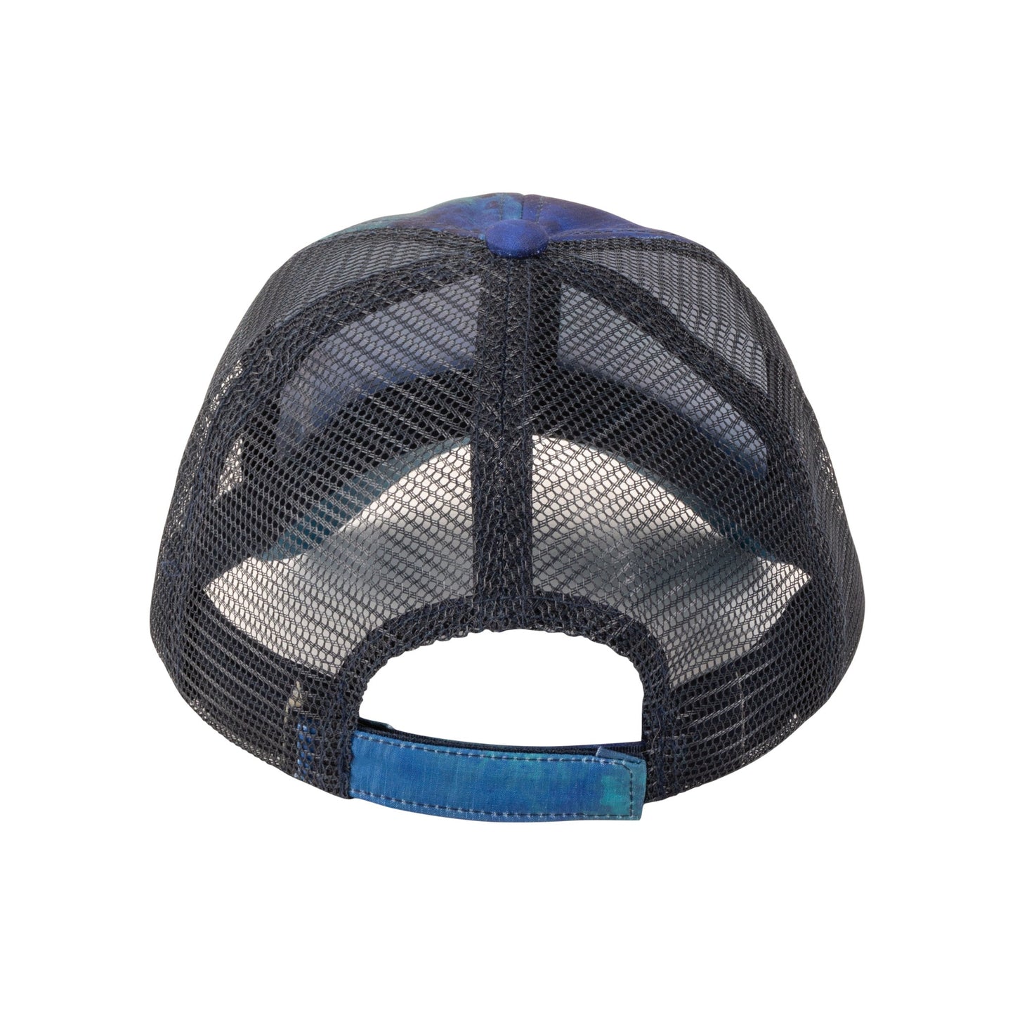 Taryn Tie Dye Trucker Hat with Embroidered Beach Icon