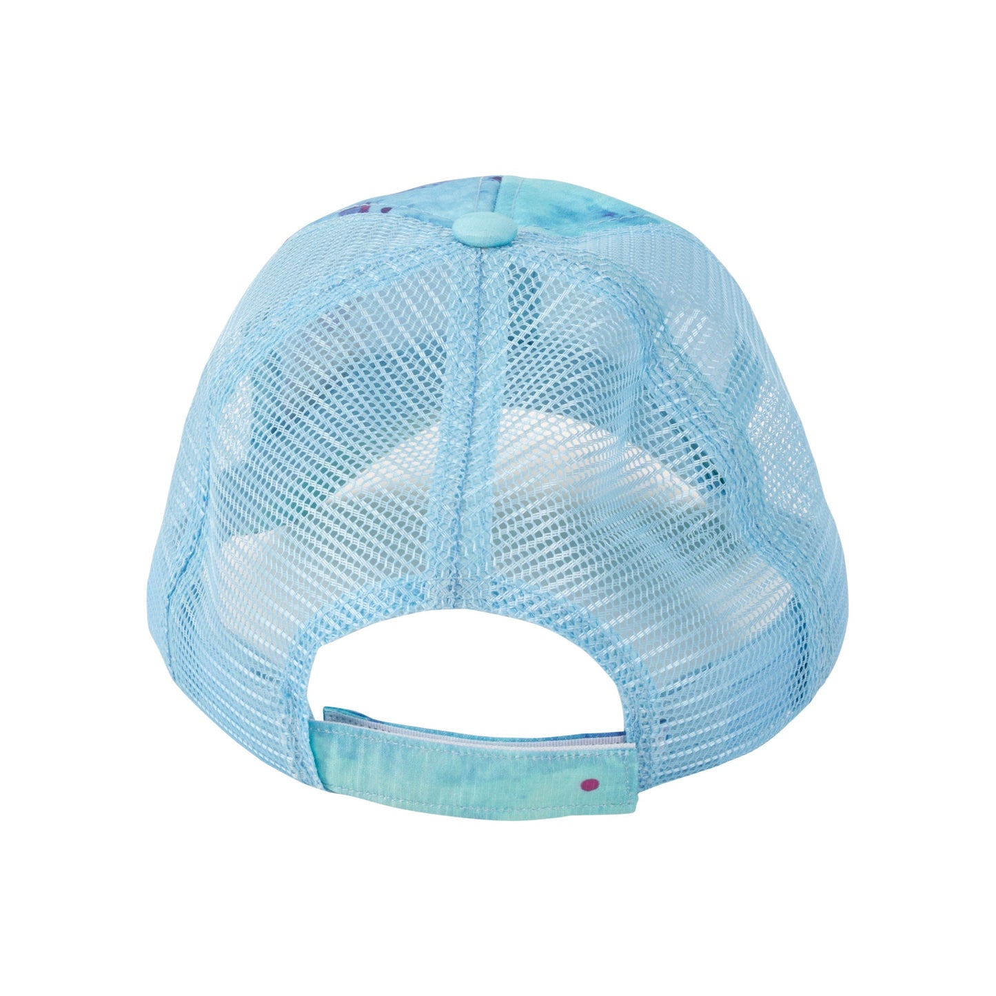 Taryn Tie Dye Trucker Hat with Embroidered Beach Icon