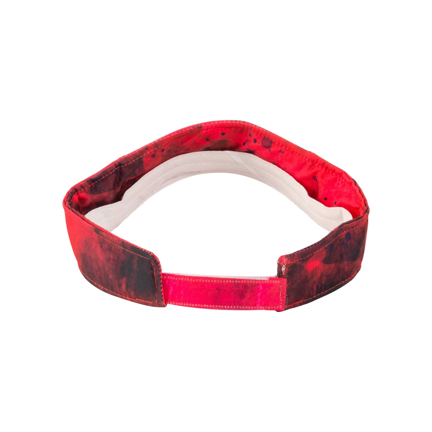 Taryn Tie Dye Sun Visor with Embroidered Beach Icon