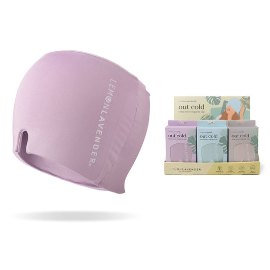 Out Cold Temp-Smart Migraine Cap  - Lemon Lavender