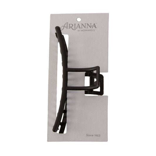 Curved Matte Metal Hair Claw Clip