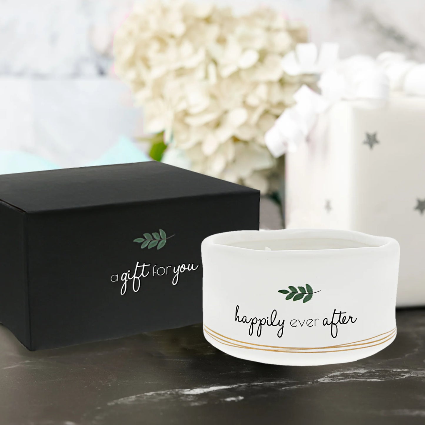 Happily Ever After 8 oz - 100% Soy Wax Reveal Candle Scent: Tranquility The Best is Yet to Be