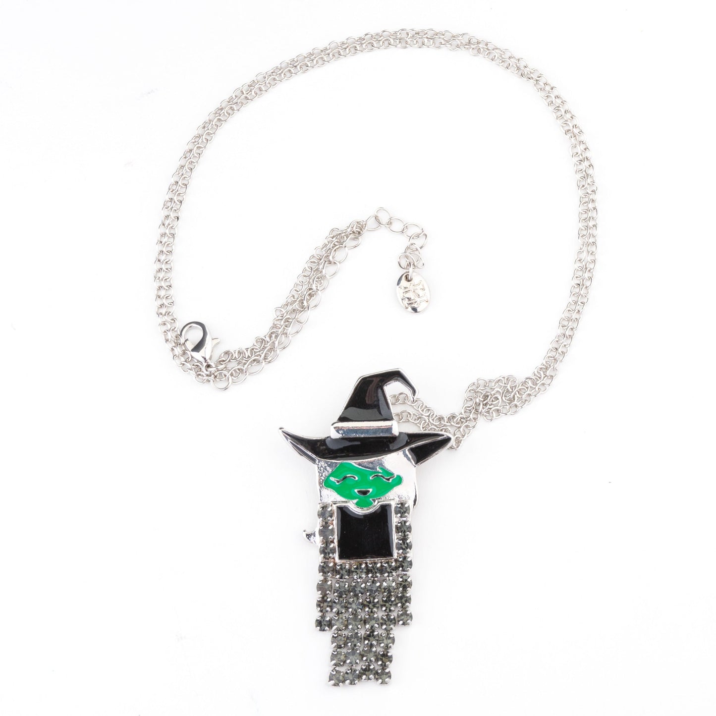 Halloween Sabrina Witch Pendant Necklace