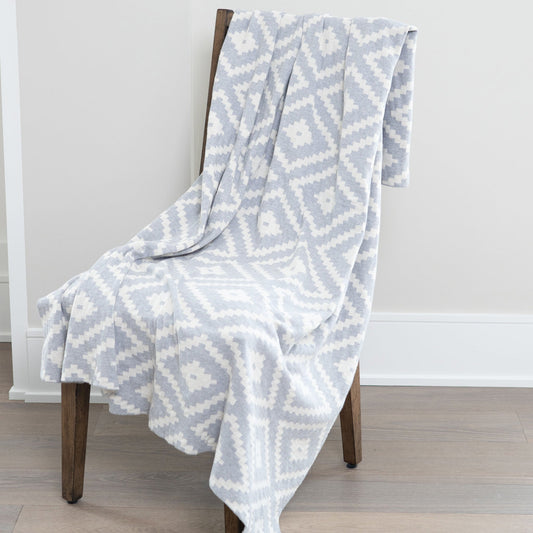 Auden 50x60" Recycled Cotton Decorative Throw Blanket